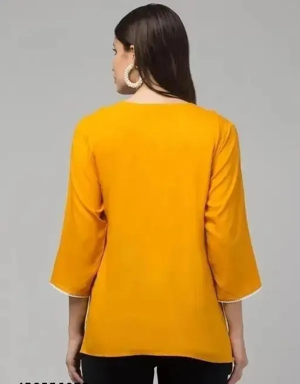 Karigari_Collection_Women_Embroidered_Kurta_(Yellow)