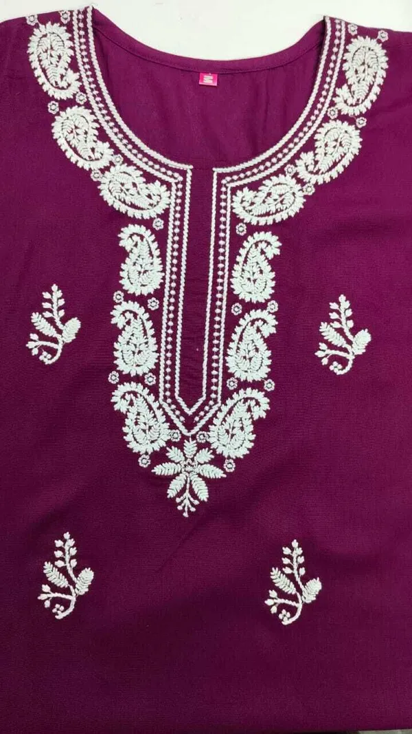 Purple_Viscose_Rayon_Premium_Kurta_For_Women