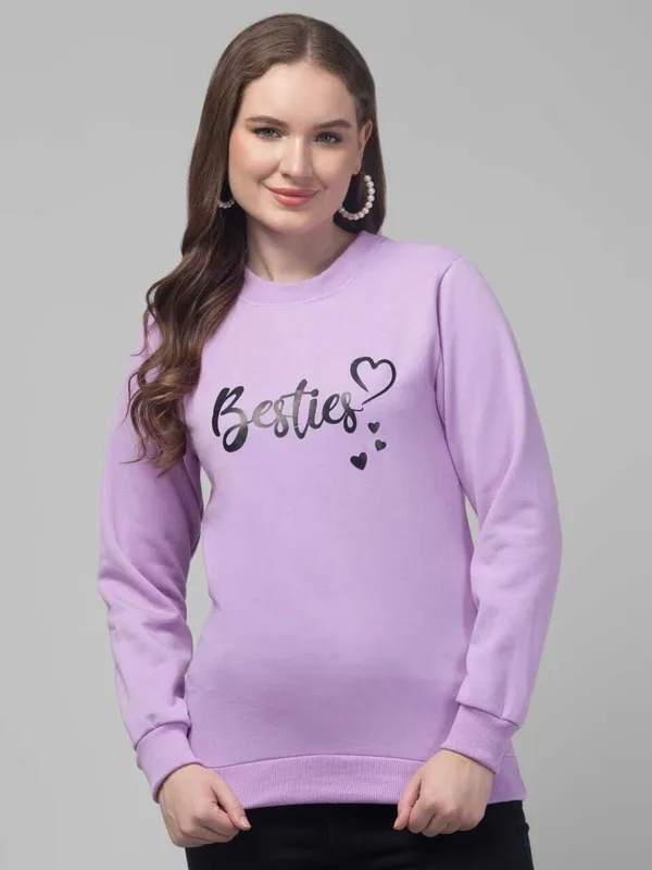 Purple_Fleece_Premium_Sweatshirt_For_Women