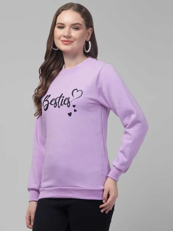 Purple_Fleece_Premium_Sweatshirt_For_Women