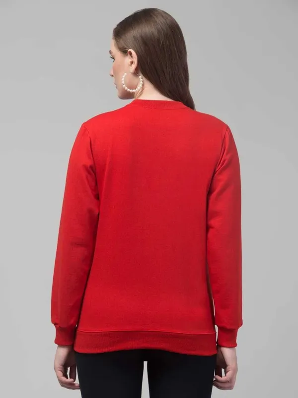 Red_Fleece_Premium_Sweatshirt_For_Women