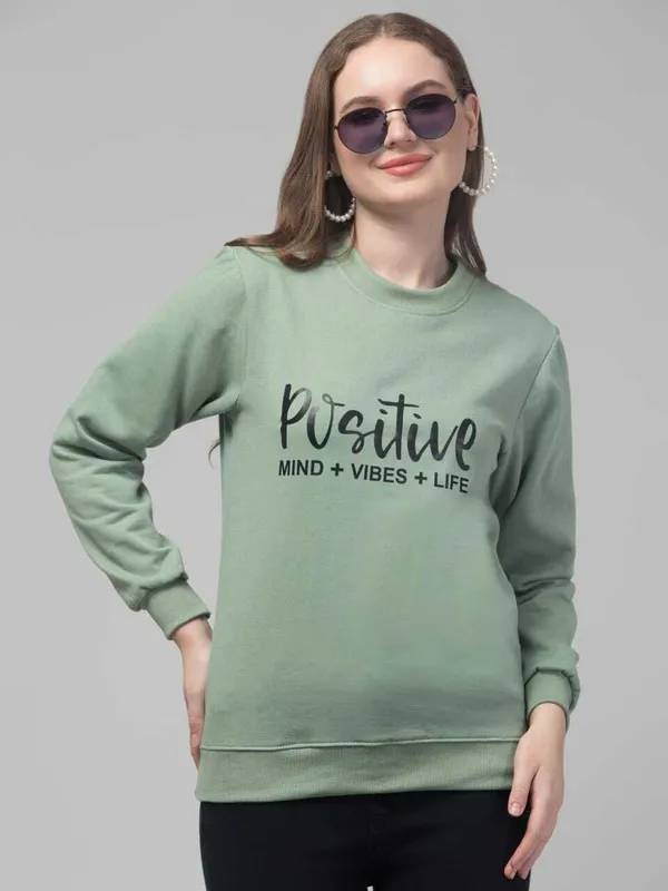 Light_Green_Fleece_Premium_Sweatshirt_For_Women