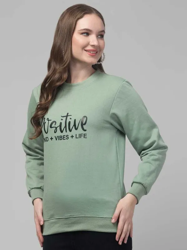Light_Green_Fleece_Premium_Sweatshirt_For_Women