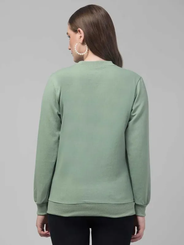 Light_Green_Fleece_Premium_Sweatshirt_For_Women