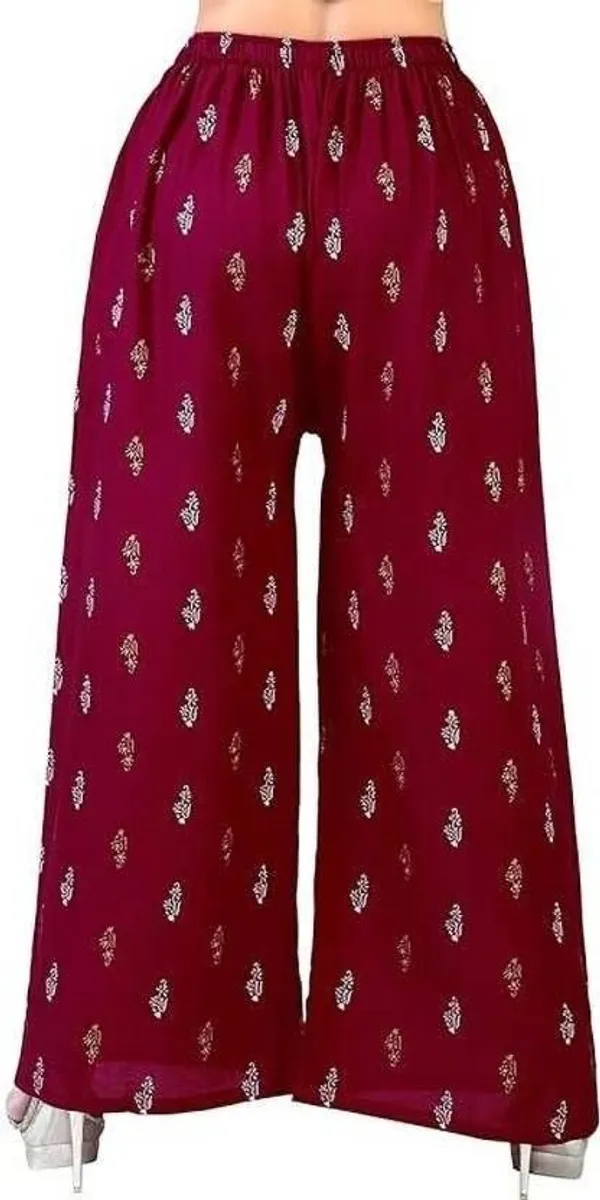 karigari_collection_Regular_Fit_Women_Maroon_Trousers_()