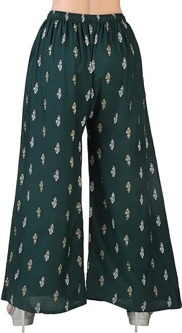karigari_collection_Regular_Fit_Women_Green_Trousers_()