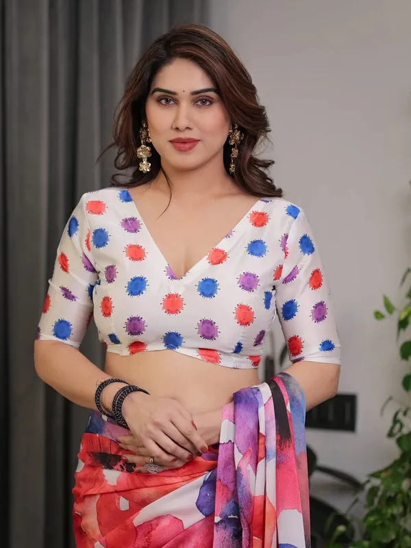 Multicolour_Satin_Abstract_Floral_Print_Saree_With_Blouse_For_Women