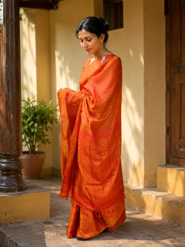 Pure_Tussar_Embroidery_Saree
