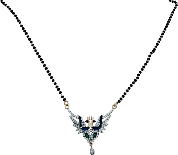 GuruLivora_Alloy_Brass,_Silver_Black,_White_Jewellery_Set_(Pack_of_1)