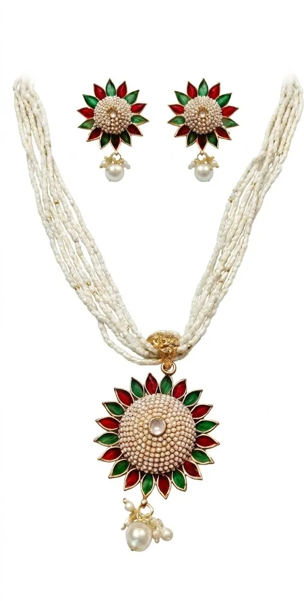 GuruLivora_Brass,_Alloy_White,_Red,_Gold_Jewellery_Set_(Pack_of_1)