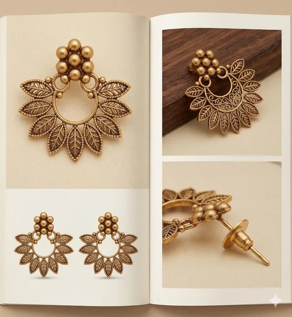 GuruLivora_Brass,_Alloy_Gold_Jewellery_Set_(Pack_of_1)