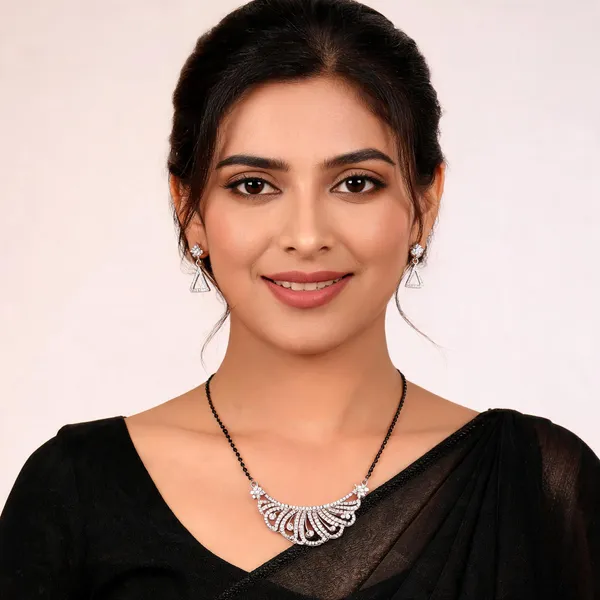 Gurulivora_Silver_&_Black_Plated_Mangalsutra_Jewellery_Set_For_Women