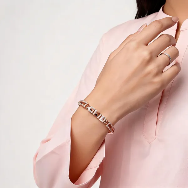 Rose_Gold_Plated_Bracelet_For_Women_-_Pack_Of_2