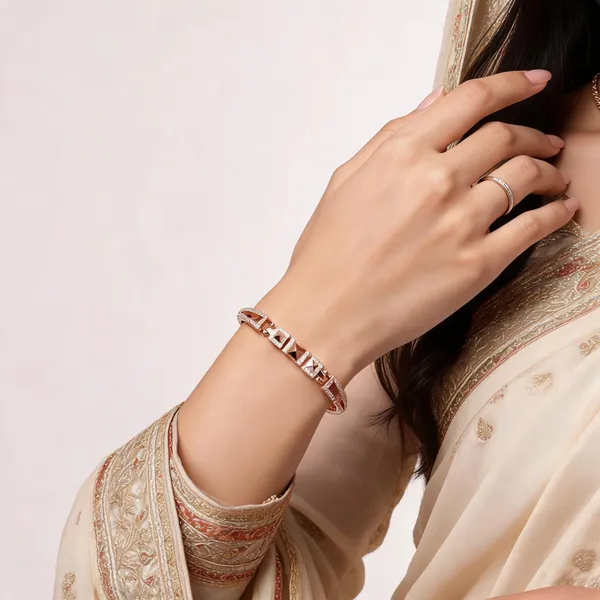 Rose_Gold_Plated_Bracelet_For_Women_-_Pack_Of_2
