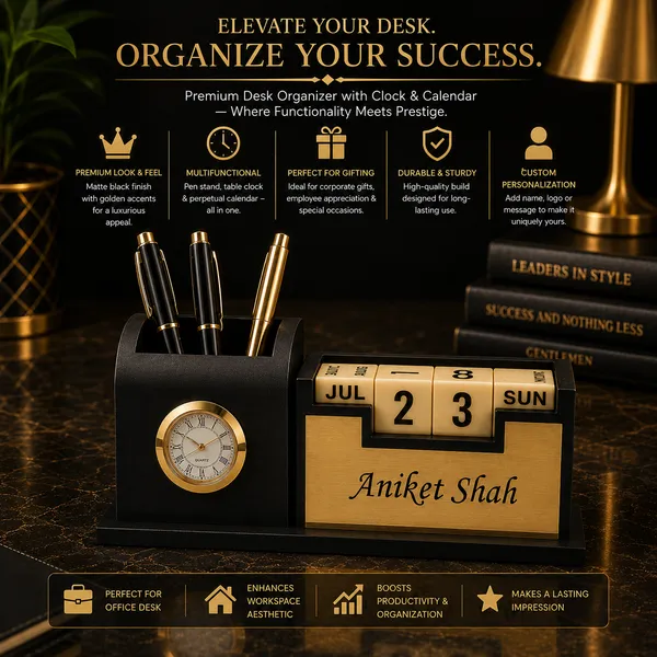 Personalized_Wooden_Desk_Organizer_with_Name,_Pen_Stand,_Table_Clock_&_Calendar_(ONLY_NAME)