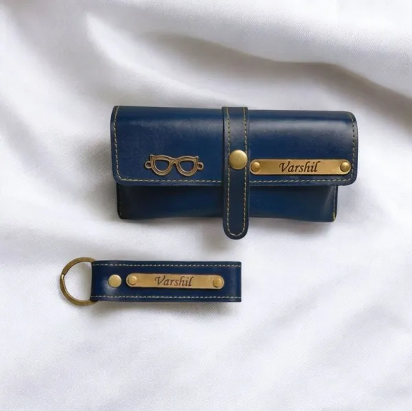 AngelsCreation_Card_Holder_And_Wallet_Combo_Blue_Pack_Of_4
