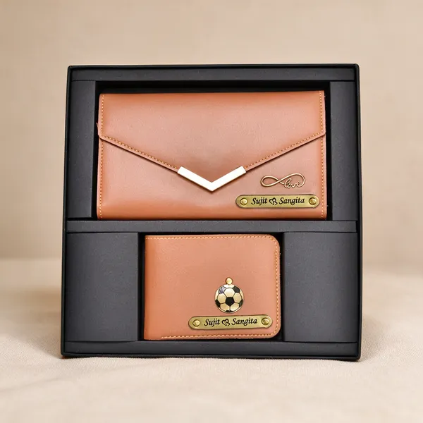AngelsCreation_Men_And_Women_Evening/Party,_Formal,_Trendy_Tan_Artificial_Leather_Wallet_3_Card_Slots,_Pack_of_2_Pack_Of_2