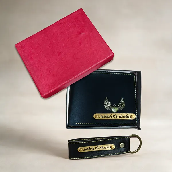 AngelsCreation_Men_And_Women_Casual,_Ethnic,_Evening/Party,_Formal,_Travel,_Trendy_Black_Artificial_Leather_Wallet_4_Card_Slots_Pack_Of_3