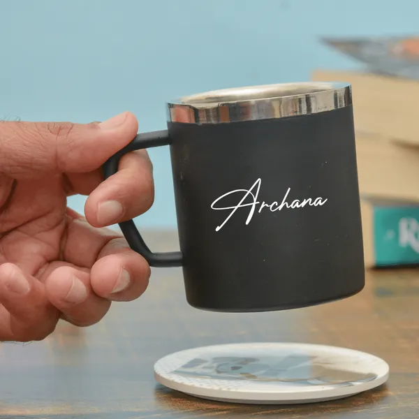 Customised_Black_Steel_Mug_250_ML_|_Personalised_Name_&_Text_Mug_|_Unique_Gift_for_Men_&_Women