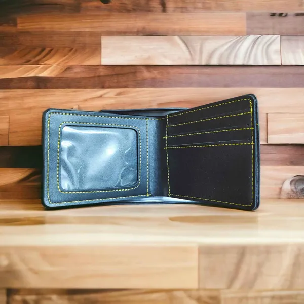 AngelsCreation_Men_And_Women_Casual,_Ethnic,_Evening/Party,_Formal,_Travel,_Trendy_Black_Artificial_Leather_Wallet_4_Card_Slots_Pack_Of_3