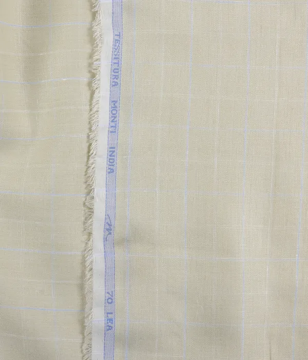 Beige_Pure_Linen_Unstitched_Fabric_For_Men