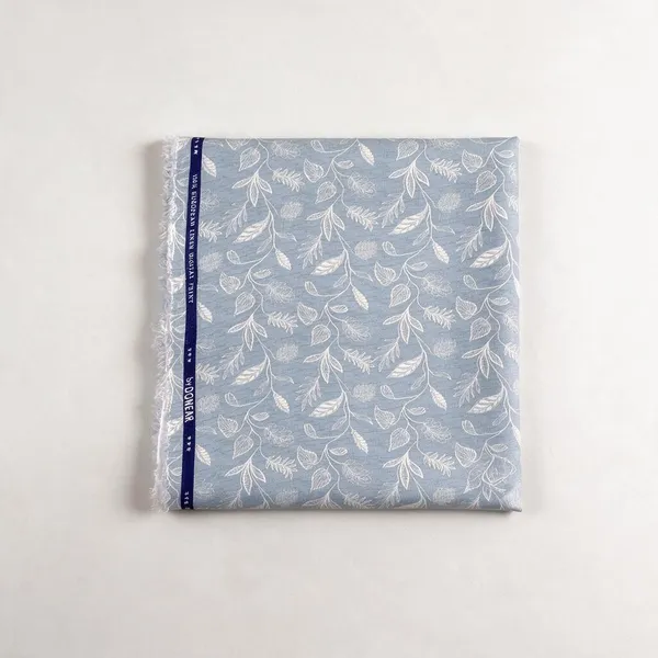 Blue_Pure_Linen_Unstitched_Fabric_For_Men