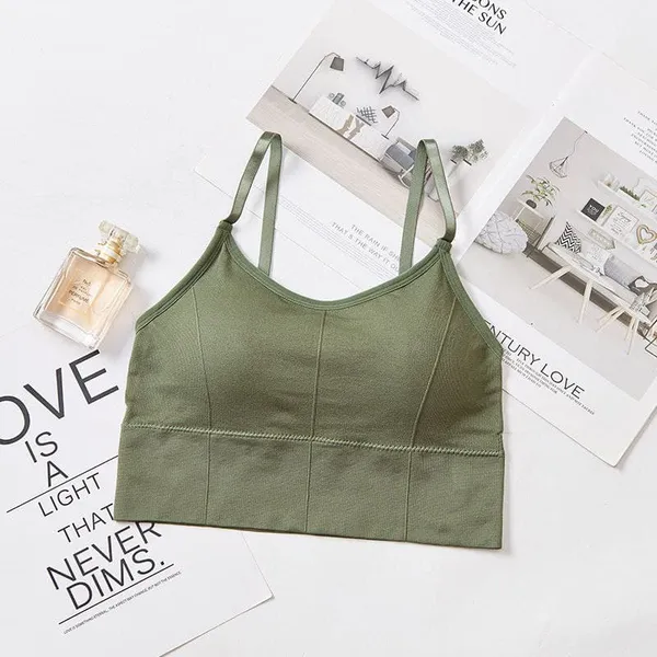 Black_And_Olive_Two-Piece_Bralette_Set_for_Women