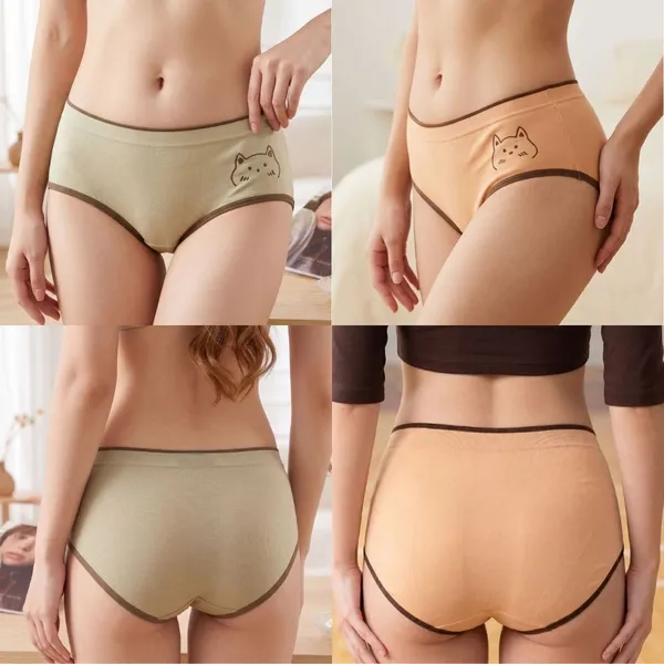 Beige_Mid_Rise_Briefs_for_Women