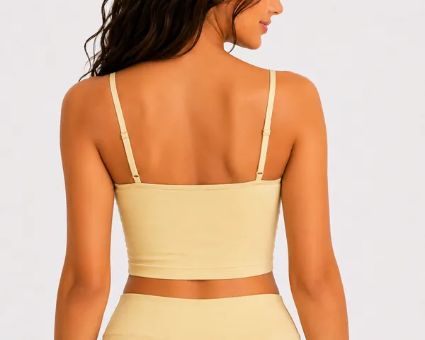 Cream_&_Pink_Sleeveless_Crop_Top_for_Women
