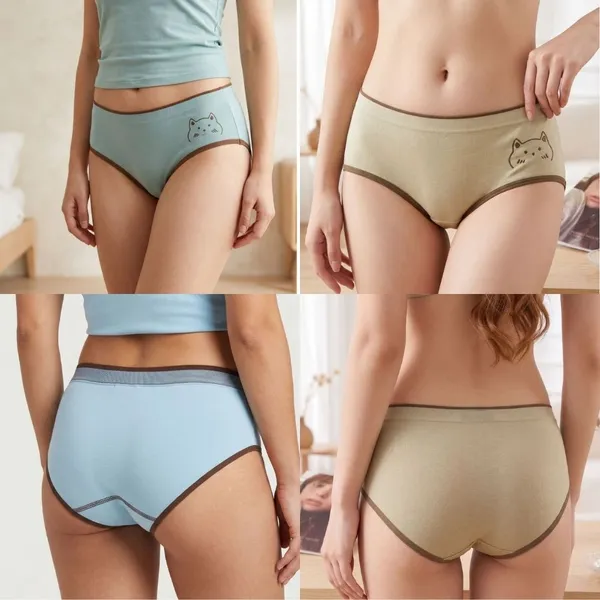 Assorted_Cat_Print_Briefs_for_Women