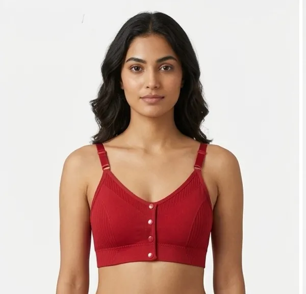 Red_&_Pink_Seamless_Front_Open_Bra_for_Women