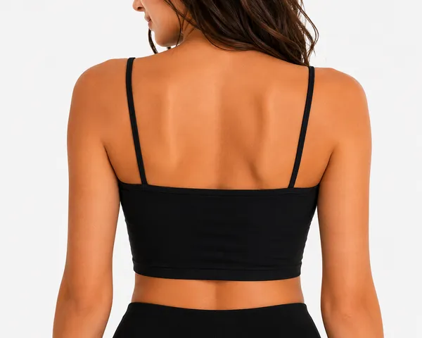 Pink_&_Black_Spaghetti_Strap_Crop_Top_for_Women