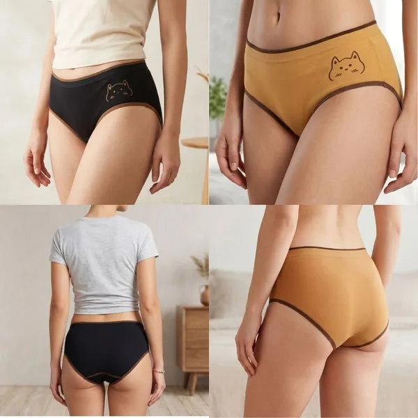 Black_And_Mustard_Printed_Briefs_for_Women