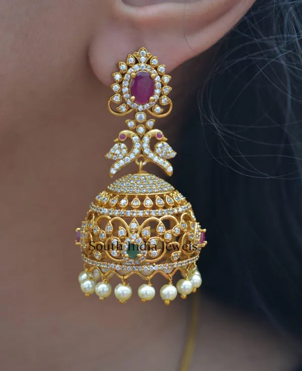 Gold_Tone_Ruby_Kundan_Jhumka_Earrings_For_Women