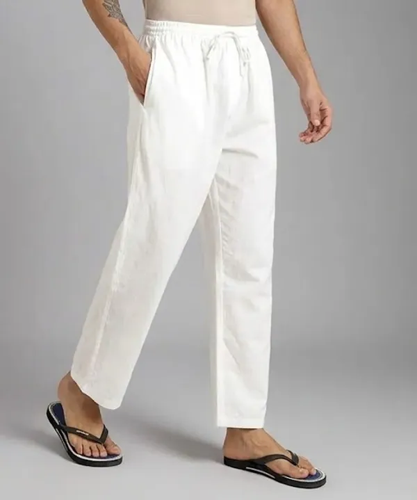 White_Cotton_Gents_Pant_For_Men