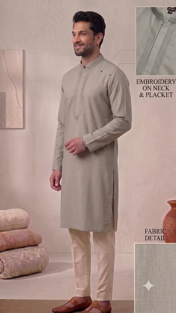 Off_White_Roochid_Cotton_Gents_Kurta_For_Men