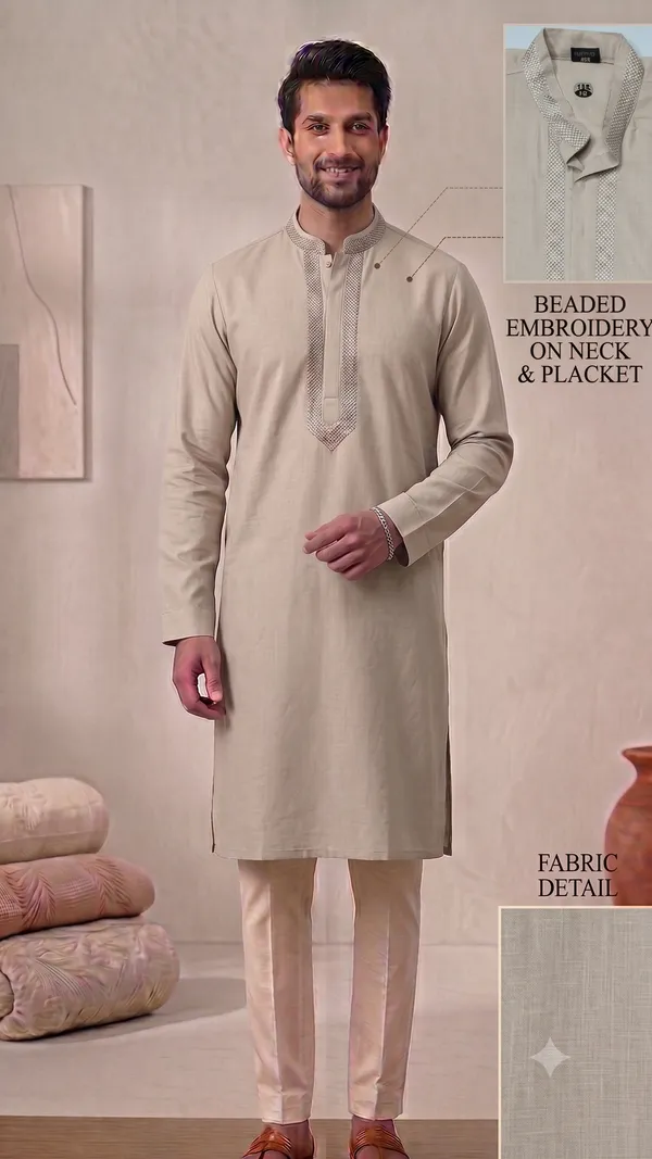 Off_White_Roochid_Cotton_Gents_Kurta_For_Men