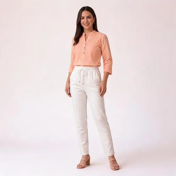 White_Cotton_Ladies_Pants_For_Women