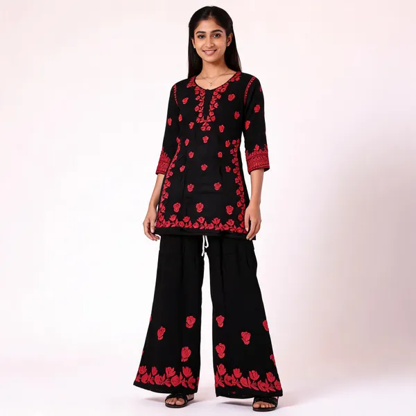 Black_Modal_Cotton_Ladies_Co-Ord_Set_For_Women