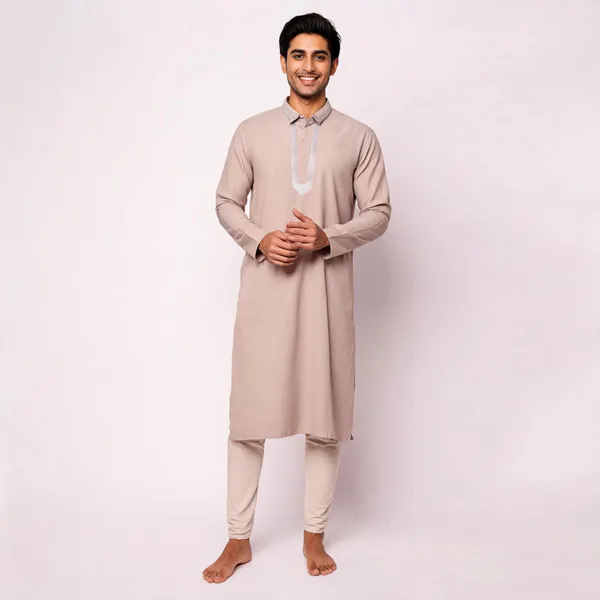 Off_White__Cotton_Gents_Kurta_For_Men