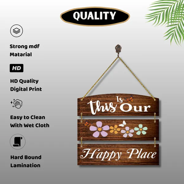 Multicolor_Wooden_Rustic_Floral_Happy_Place_Three_Panel_Wall_Plaque