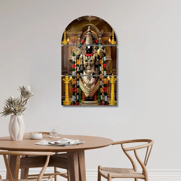 Devotional_Lord_Venkateswara_Multi_Panel_Wall_Art