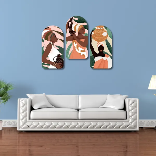 Contemporary_African_Woman_Triptych_Panel_Wall_Art