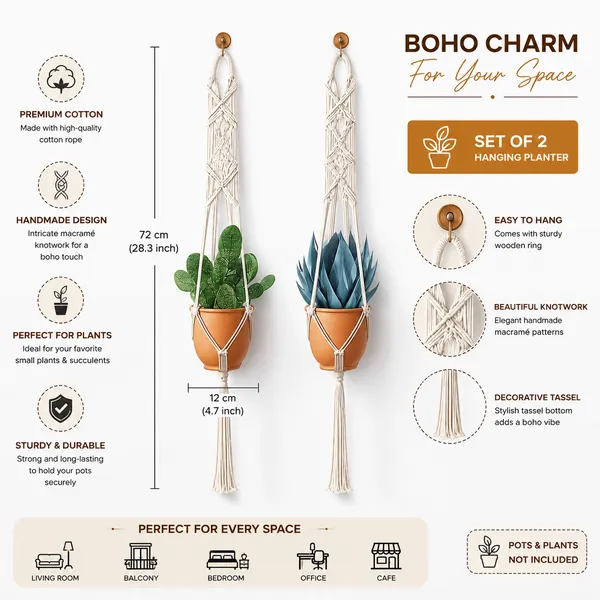 Macrame_Boho_Hanging_Planter_Set_With_Succulent_Plants