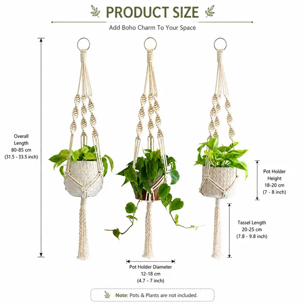 Cotton_Boho_Macramé_Hanging_Plant_Holder
