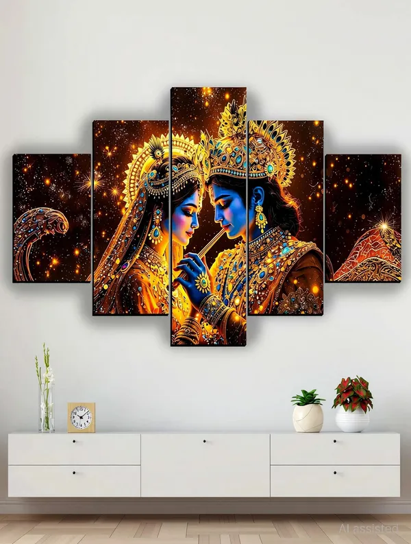 Canvas_Spiritual_Radha_Krishna_Multi_Panel_Wall_Art