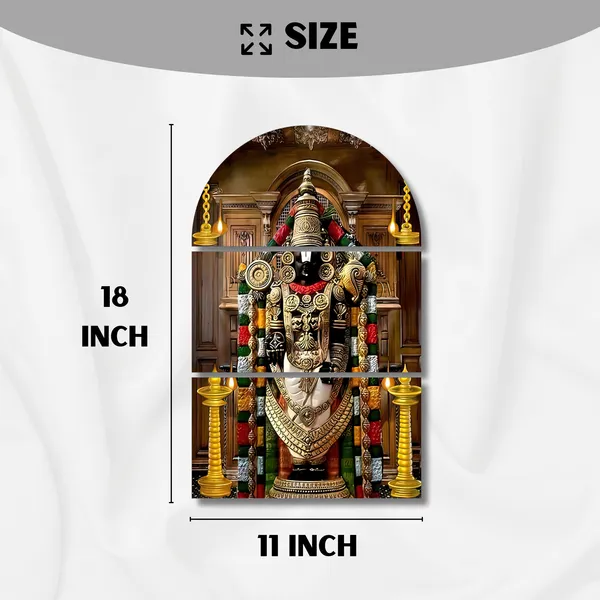 Devotional_Lord_Venkateswara_Multi_Panel_Wall_Art