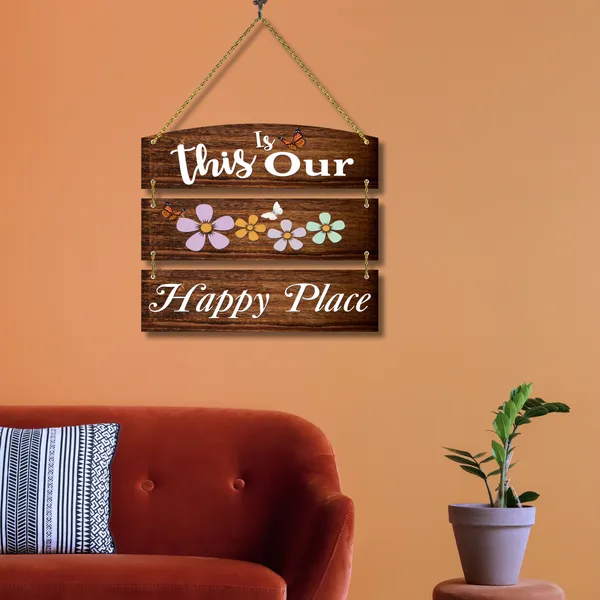 Multicolor_Wooden_Rustic_Floral_Happy_Place_Three_Panel_Wall_Plaque