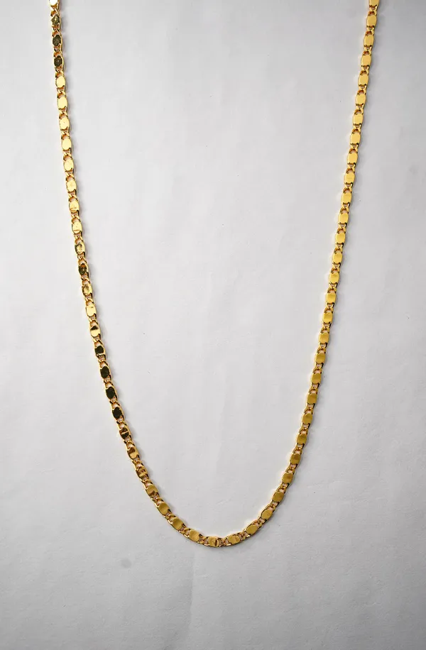 Premium_Gold_Plated__Link_Chain_Necklace_For_Women
