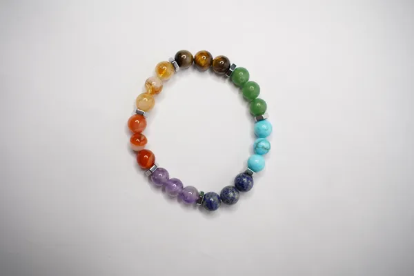 Multicolor_Natural_Stone_Beaded_Bracelet_For_Unisex
